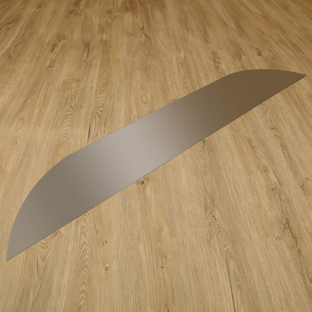 Trailer Fender Back Steel For 9 x 72 Tandem Axle Weld-on Teardrop Fender