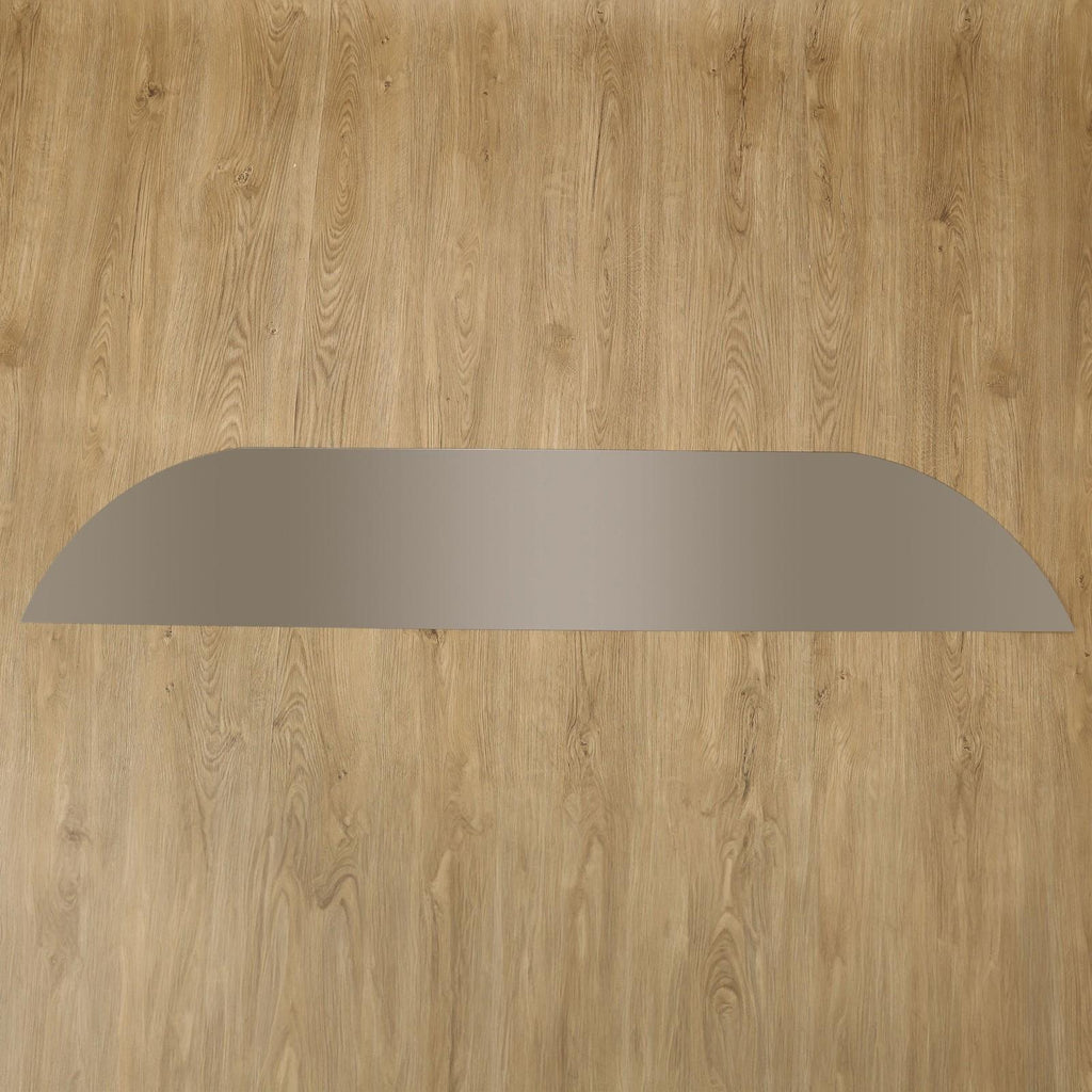 Trailer Fender Back Steel For 9 x 72 Tandem Axle Weld-on Teardrop Fender