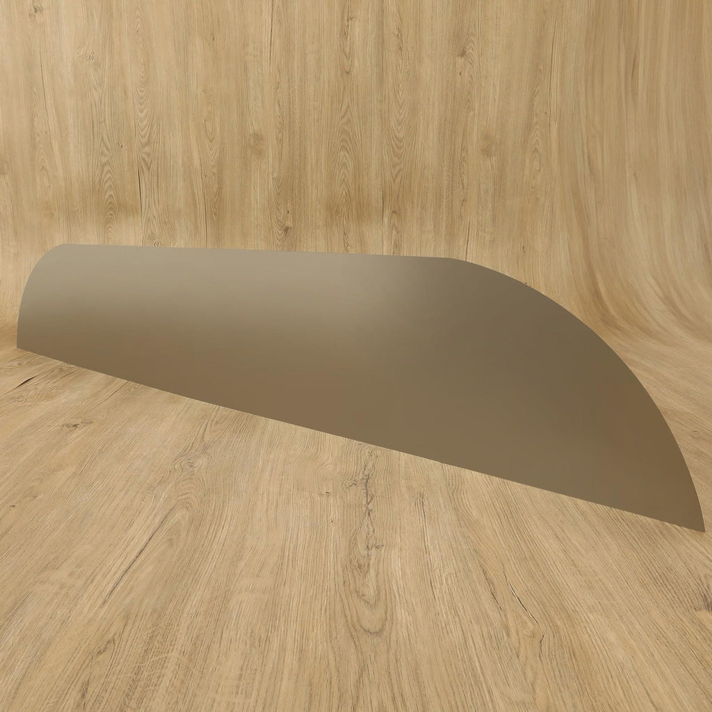 Trailer Fender Back Steel For 9 x 72 Tandem Axle Weld-on Teardrop Fender
