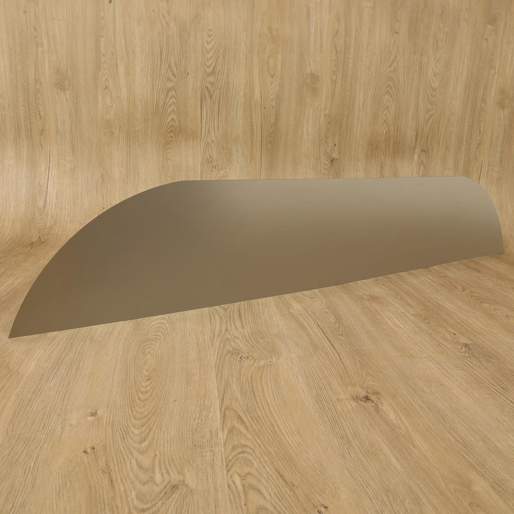 Trailer Fender Back Steel For 9 x 72 Tandem Axle Weld-on Teardrop Fender