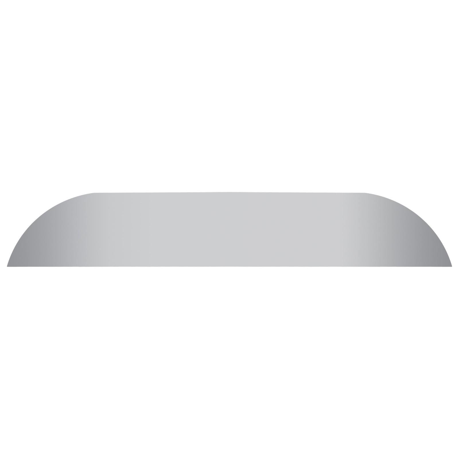 Trailer Fender Back Steel For 9 x 72 Tandem Axle Weld-on Teardrop Fender