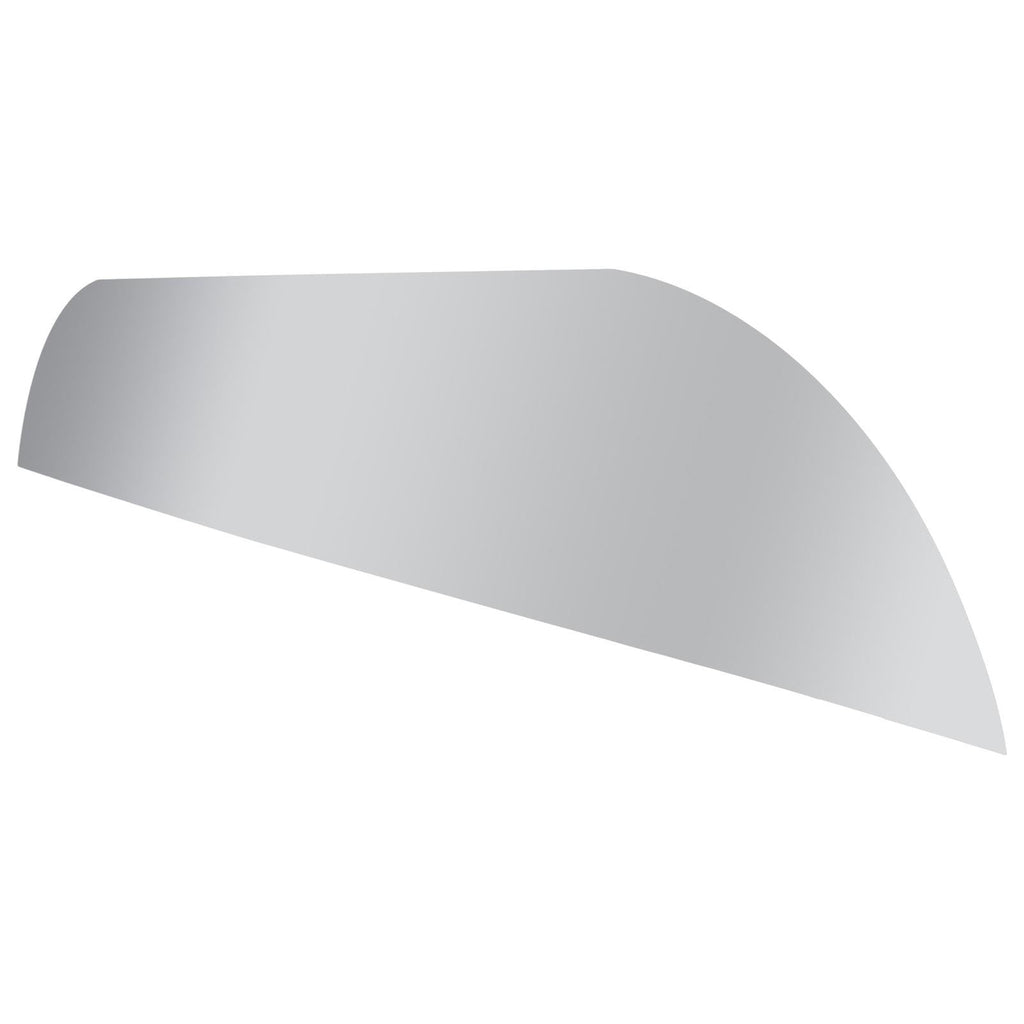 Trailer Fender Back Steel For 9 x 72 Tandem Axle Weld-on Teardrop Fender