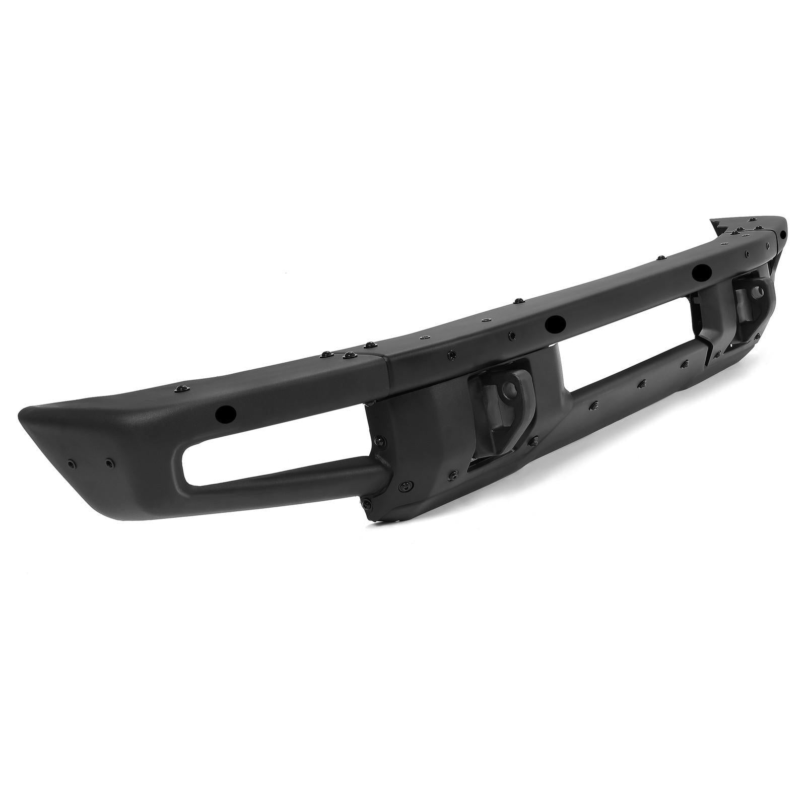 Front Bumper W/D-ring Mounts Fit For Ford Bronco 2021-2023 Off-Road Full Width