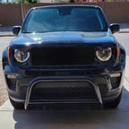 Fit for 2015-2022 Jeep Renegade Bumper Bull Bar Skid Plate Power Coated Steel