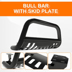 Fit for 2015-2022 Jeep Renegade Bumper Bull Bar Skid Plate Power Coated Steel