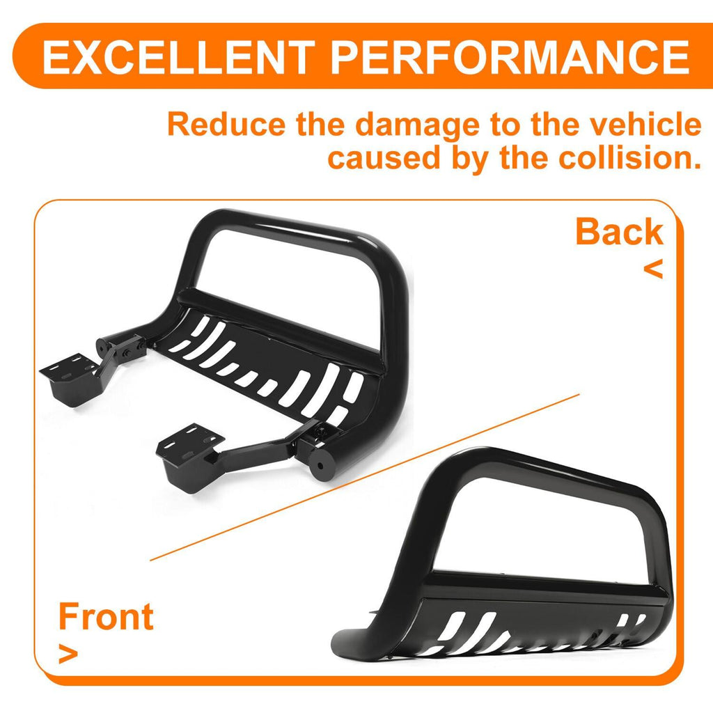 Fit for 2015-2022 Jeep Renegade Bumper Bull Bar Skid Plate Power Coated Steel