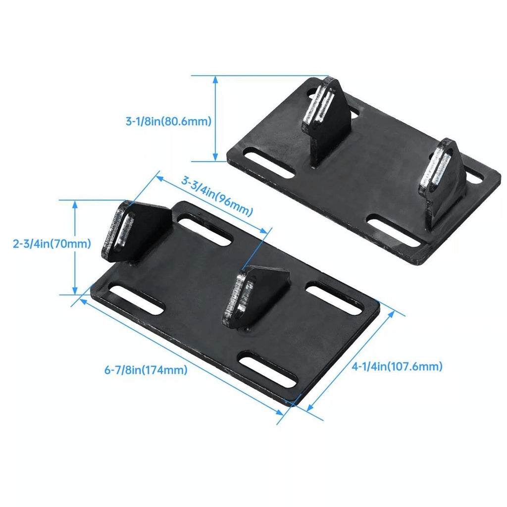 Motor Swap Mount Brackets Adapter Plates Kit For C10 LS Engine LS1 LS2 LQ4