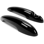 Left+Right Glossy Black Door Handle Covers For MINI Cooper R50 R52 R53 R55 R56