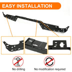 Rear Bumper Reinforcement For 07-13 Chevy Silverado 07-14 GMC Sierra Impact Bar