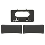 3PCS For Ford F150 09-14 Front Bumper Guards Pads+License Plate Mounting Bracket
