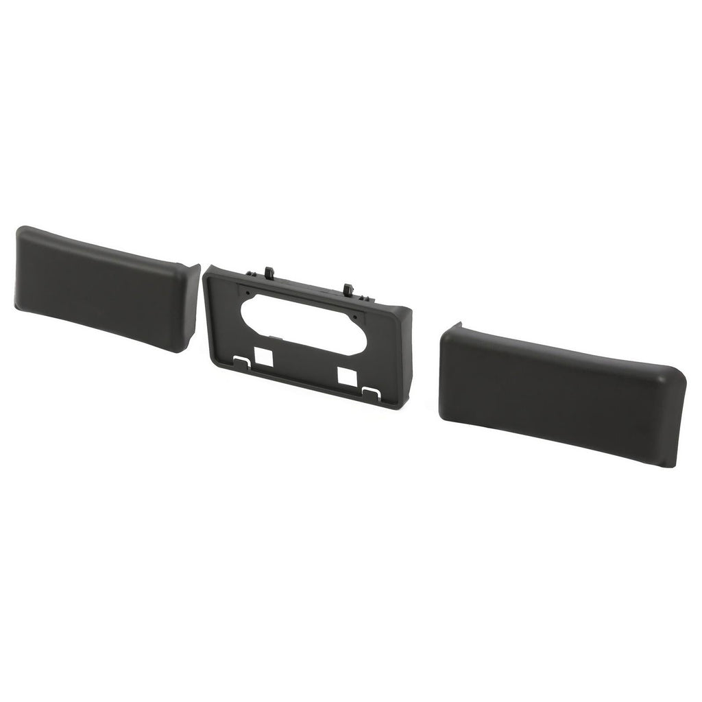 3PCS For Ford F150 09-14 Front Bumper Guards Pads+License Plate Mounting Bracket