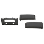 3PCS For Ford F150 09-14 Front Bumper Guards Pads+License Plate Mounting Bracket