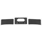 3PCS For Ford F150 09-14 Front Bumper Guards Pads+License Plate Mounting Bracket
