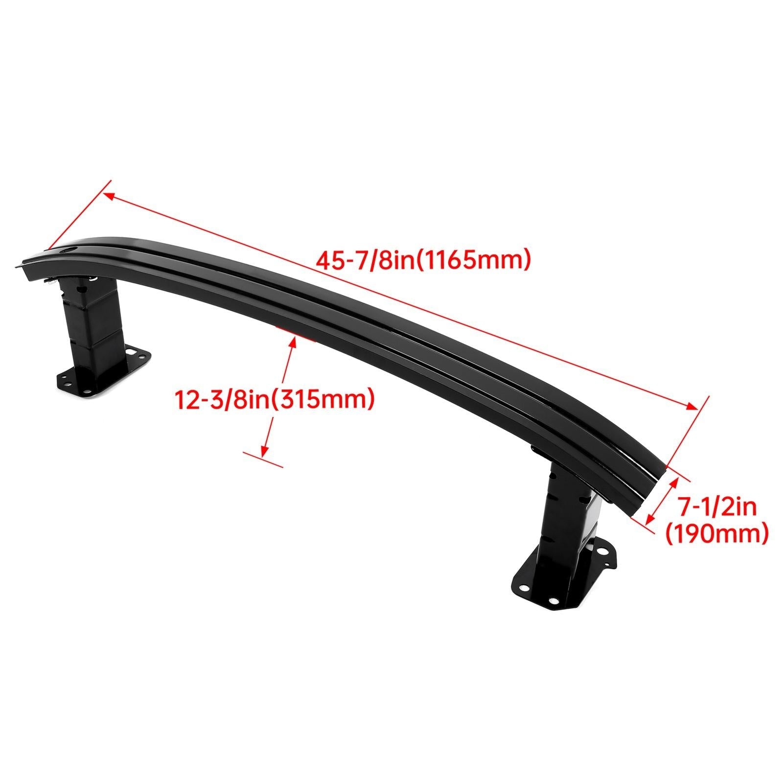 Bumper Face Bar Reinforcement Cross Member For Jeep Cherokee 2014-18 #CH1006227