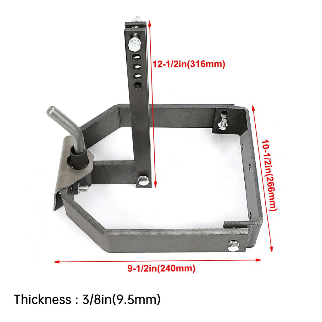 Anti-rust Tractor Rear Sleeve Receiver 3 Point Hitch For Cub Cadet Lawn Mower