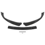 FOR TESLA MODEL S 2016-2020 STP-STYLE CARBON FIBER LOOK FRONT BUMPER LIP SPOILER