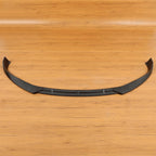 FOR TESLA MODEL S 2016-2020 STP-STYLE CARBON FIBER LOOK FRONT BUMPER LIP SPOILER