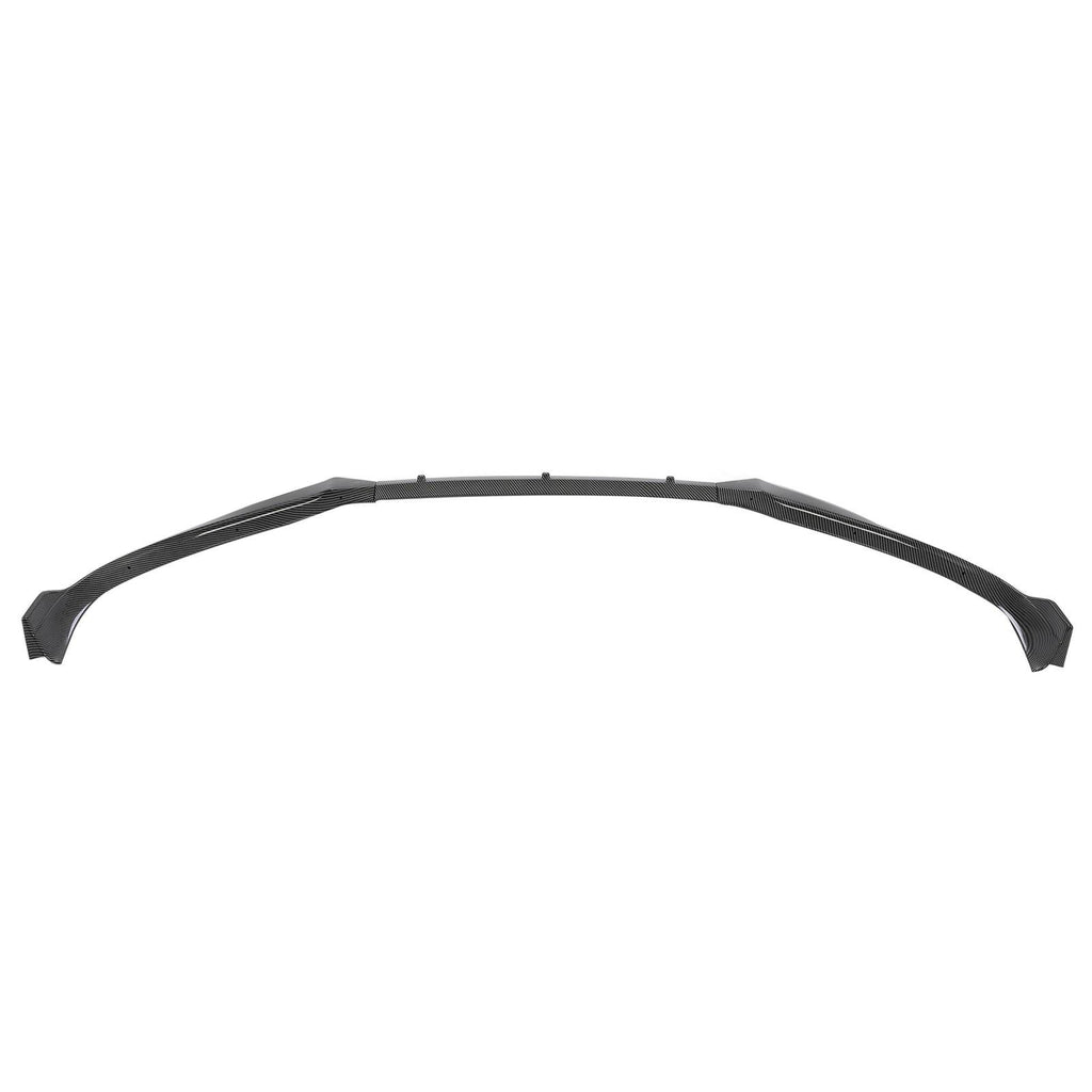 FOR TESLA MODEL S 2016-2020 STP-STYLE CARBON FIBER LOOK FRONT BUMPER LIP SPOILER