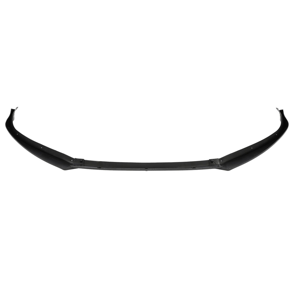 FOR TESLA MODEL S 2016-2020 STP-STYLE CARBON FIBER LOOK FRONT BUMPER LIP SPOILER