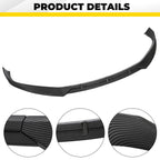 FOR TESLA MODEL S 2016-2020 STP-STYLE CARBON FIBER LOOK FRONT BUMPER LIP SPOILER