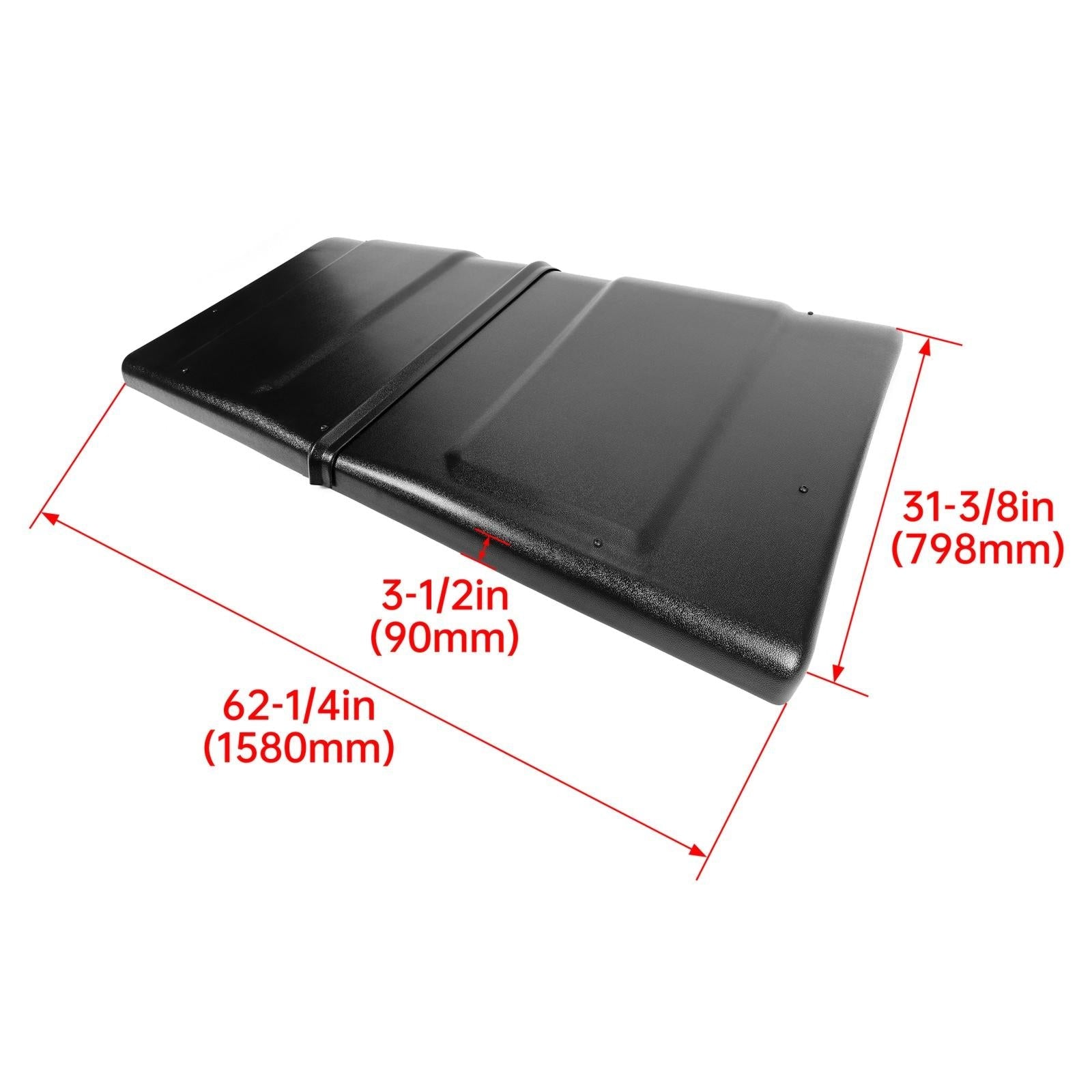 Black ABS Hard Top Roof For 2009-2014 Polaris Ranger XP 800 Water-Resistant