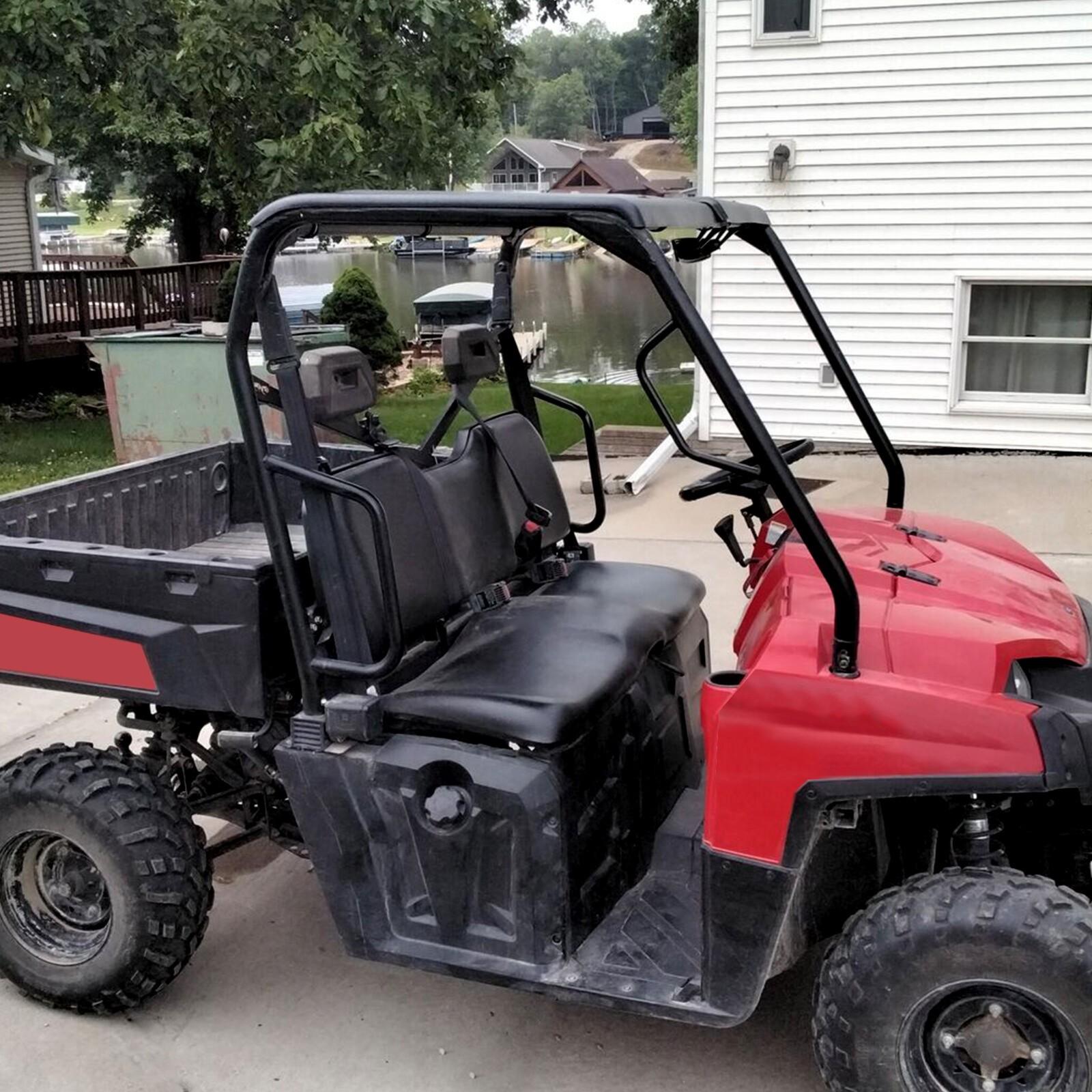 Black ABS Hard Top Roof For 2009-2014 Polaris Ranger XP 800 Water-Resistant