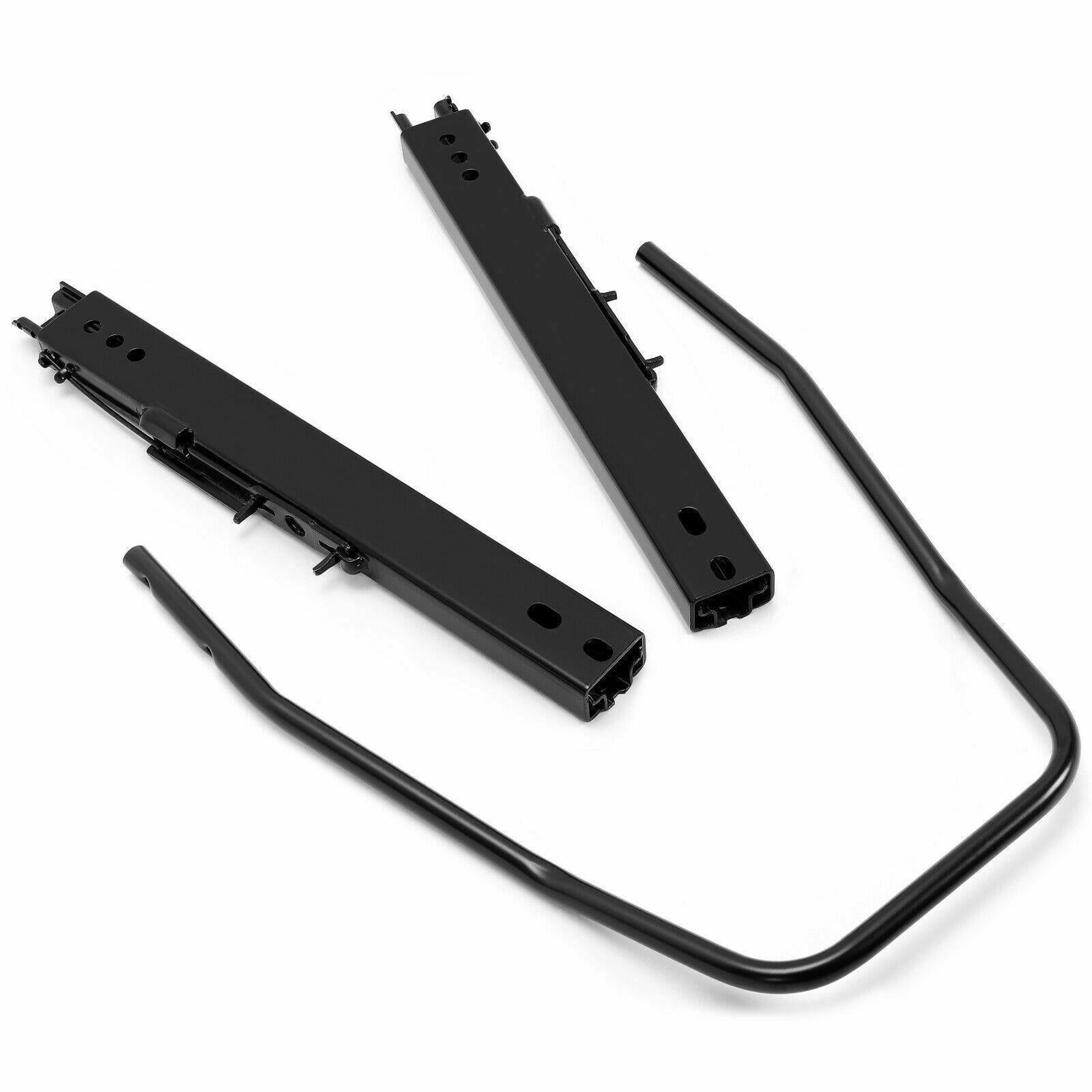 Universal Dual Lock Design Car Racing Seat Base Slider Rail Bracket Bucket Steel
