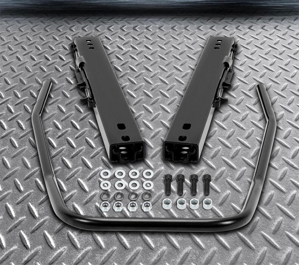 Universal Dual Lock Design Car Racing Seat Base Slider Rail Bracket Bucket Steel