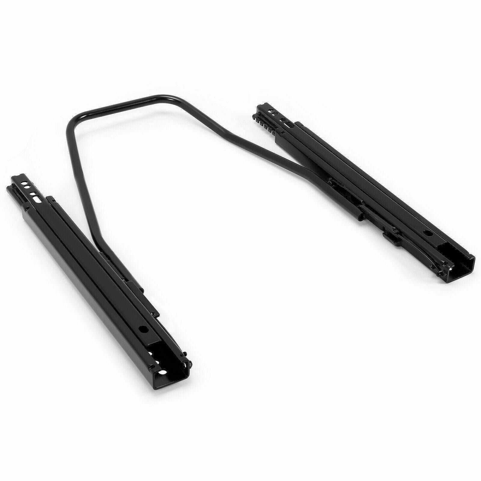 Universal Dual Lock Design Car Racing Seat Base Slider Rail Bracket Bucket Steel