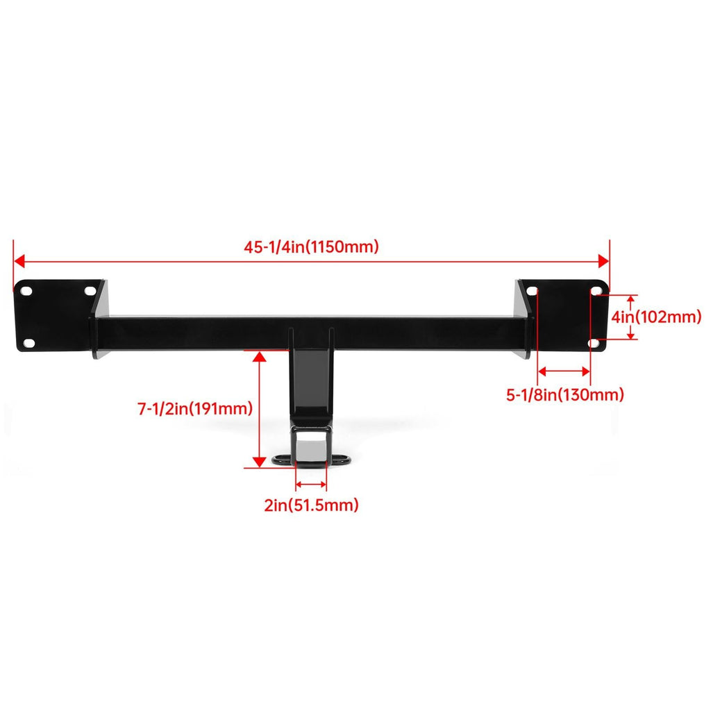 Class 3 Trailer Tow Hitch 2" Receiver #76436 For Ford Bronco Sport 2021-2025