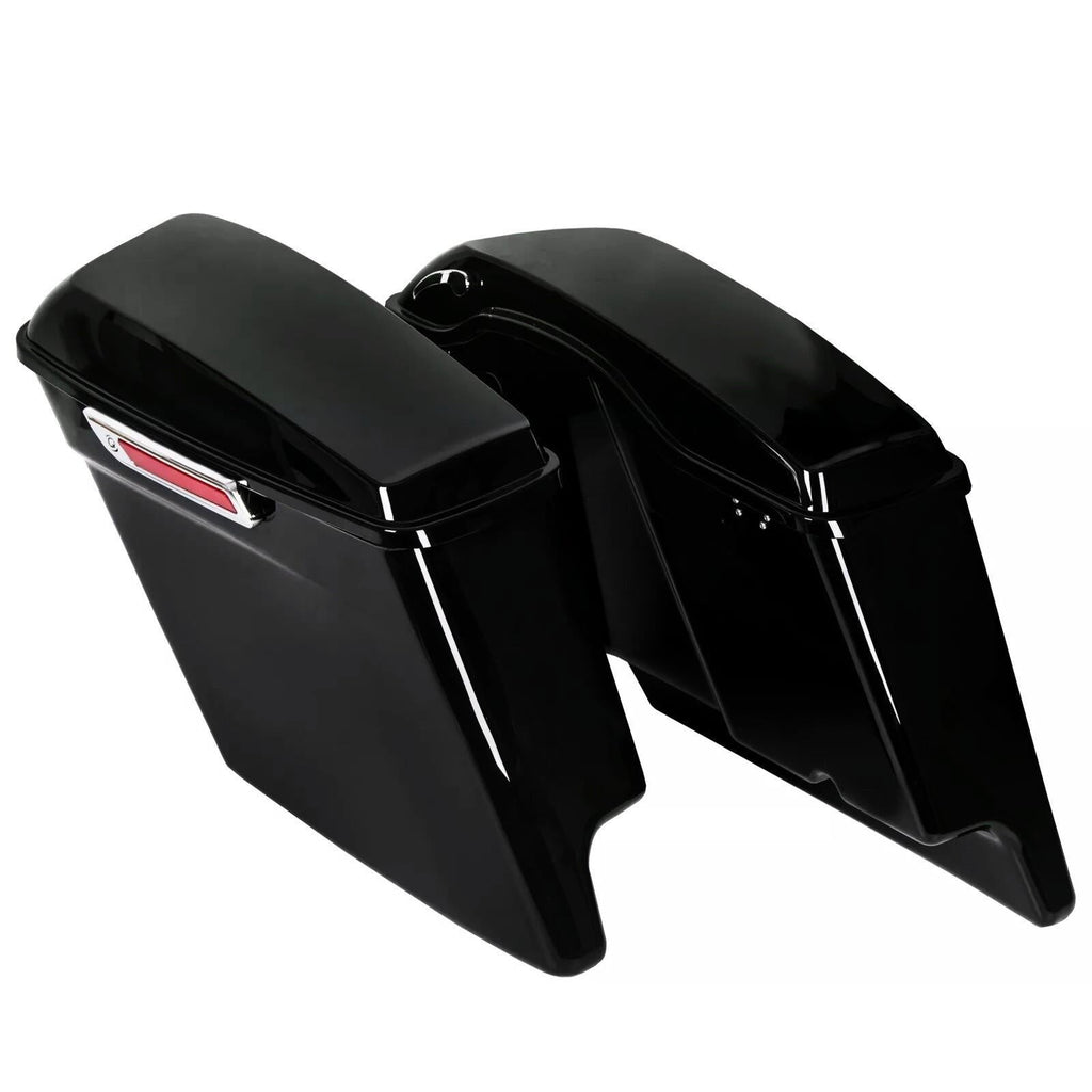 5" Stretched Extended Saddlebags Bag For Harley Davidson Road Street Glide 93-13