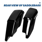 5" Stretched Extended Saddlebags Bag For Harley Davidson Road Street Glide 93-13