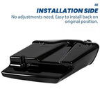 5" Stretched Extended Saddlebags Bag For Harley Davidson Road Street Glide 93-13