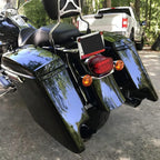 5" Stretched Extended Saddlebags Bag For Harley Davidson Road Street Glide 93-13