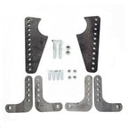 New Coil Over Shock Mount Kit Adjustable Lower Brackets for 3" Axle Tubes