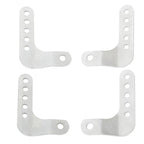 New Coil Over Shock Mount Kit Adjustable Lower Brackets for 3" Axle Tubes