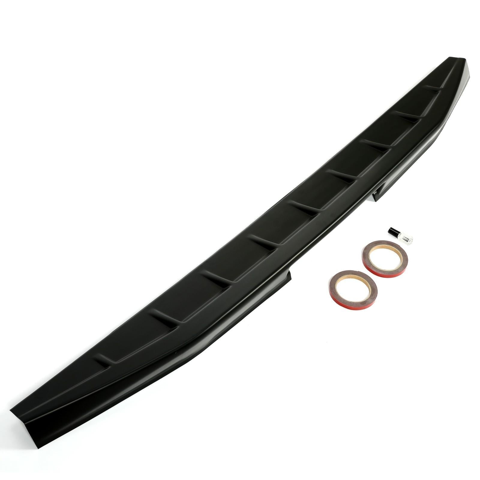 Black ABS Rear Tailgate Top Wing Spoiler Fit For Ford F-150 F150 2015-2020