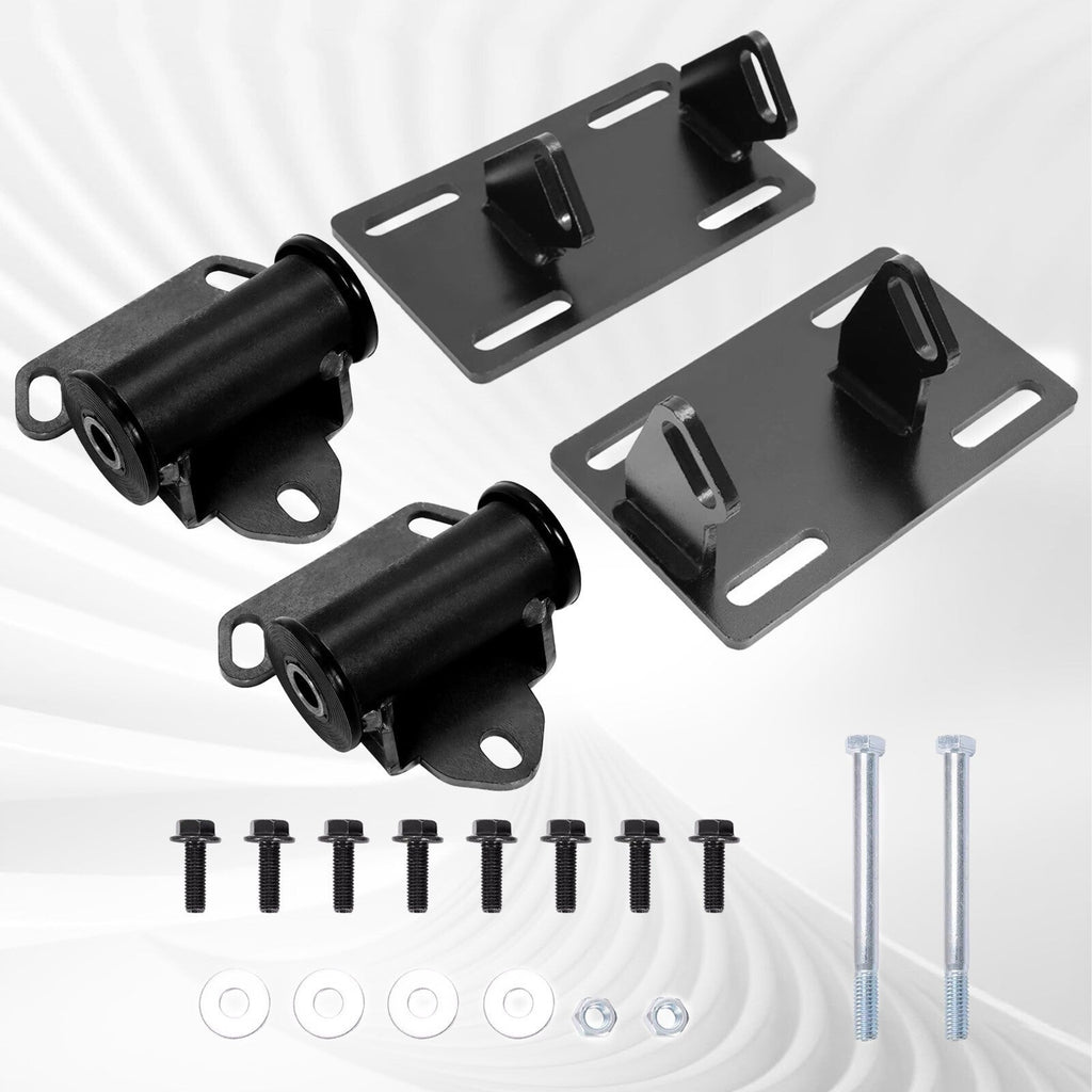 ENGINE MOUNT ADAPTER PLATES SWAP KIT FOR SONOMA S10 LSX LS1 LS2 LS 4.3L 14005KU