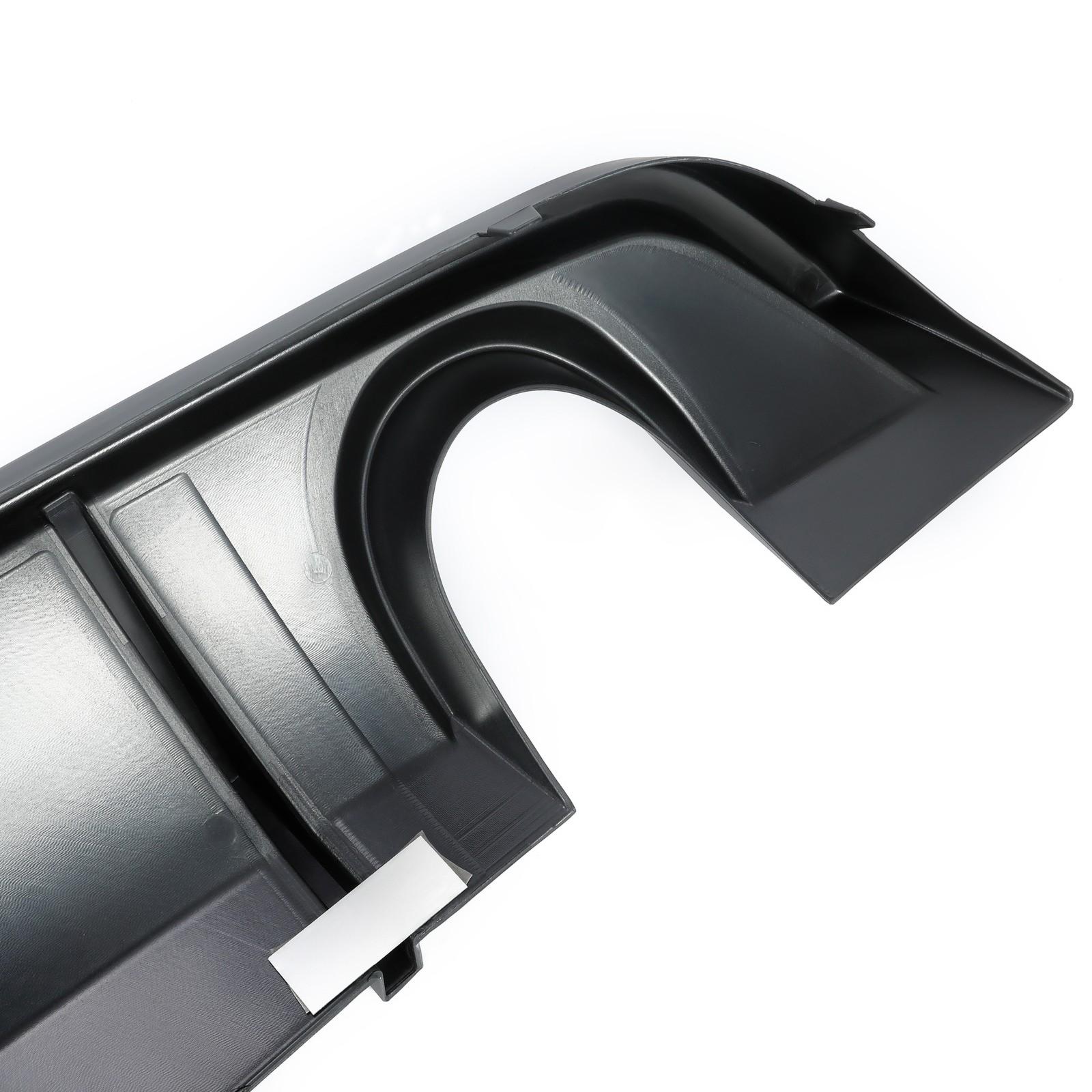 Matte Black Rear Bumper Lip Lower Diffuser For Dodge Charger SRT V2 Style 12-14