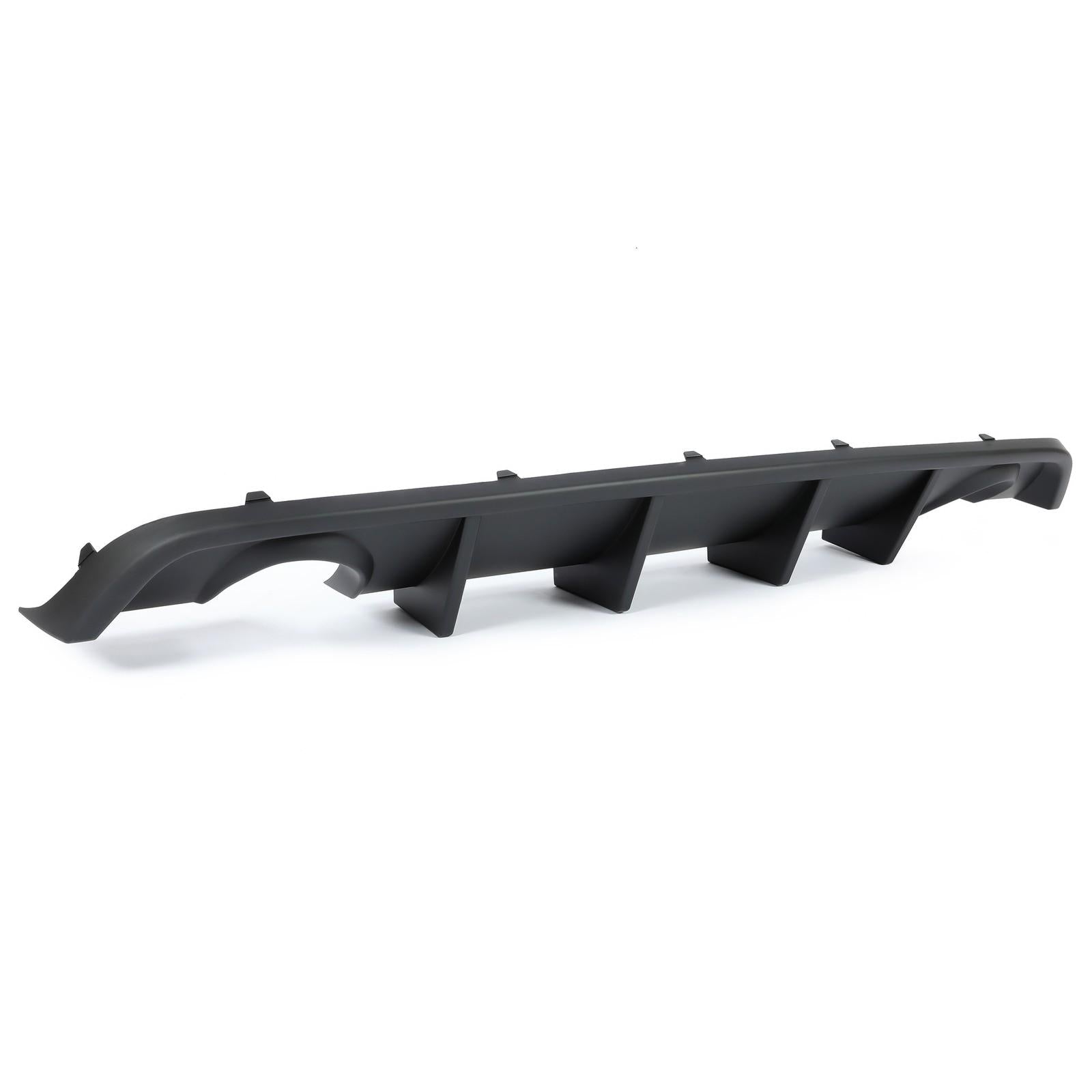 Matte Black Rear Bumper Lip Lower Diffuser For Dodge Charger SRT V2 Style 12-14