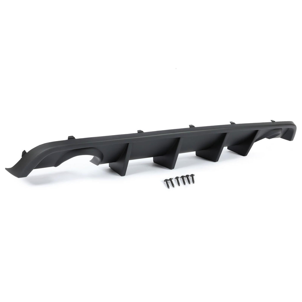 Matte Black Rear Bumper Lip Lower Diffuser For Dodge Charger SRT V2 Style 12-14