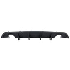 Matte Black Rear Bumper Lip Lower Diffuser For Dodge Charger SRT V2 Style 12-14