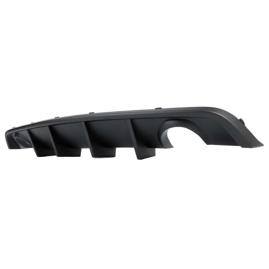 Matte Black Rear Bumper Lip Lower Diffuser For Dodge Charger SRT V2 Style 12-14