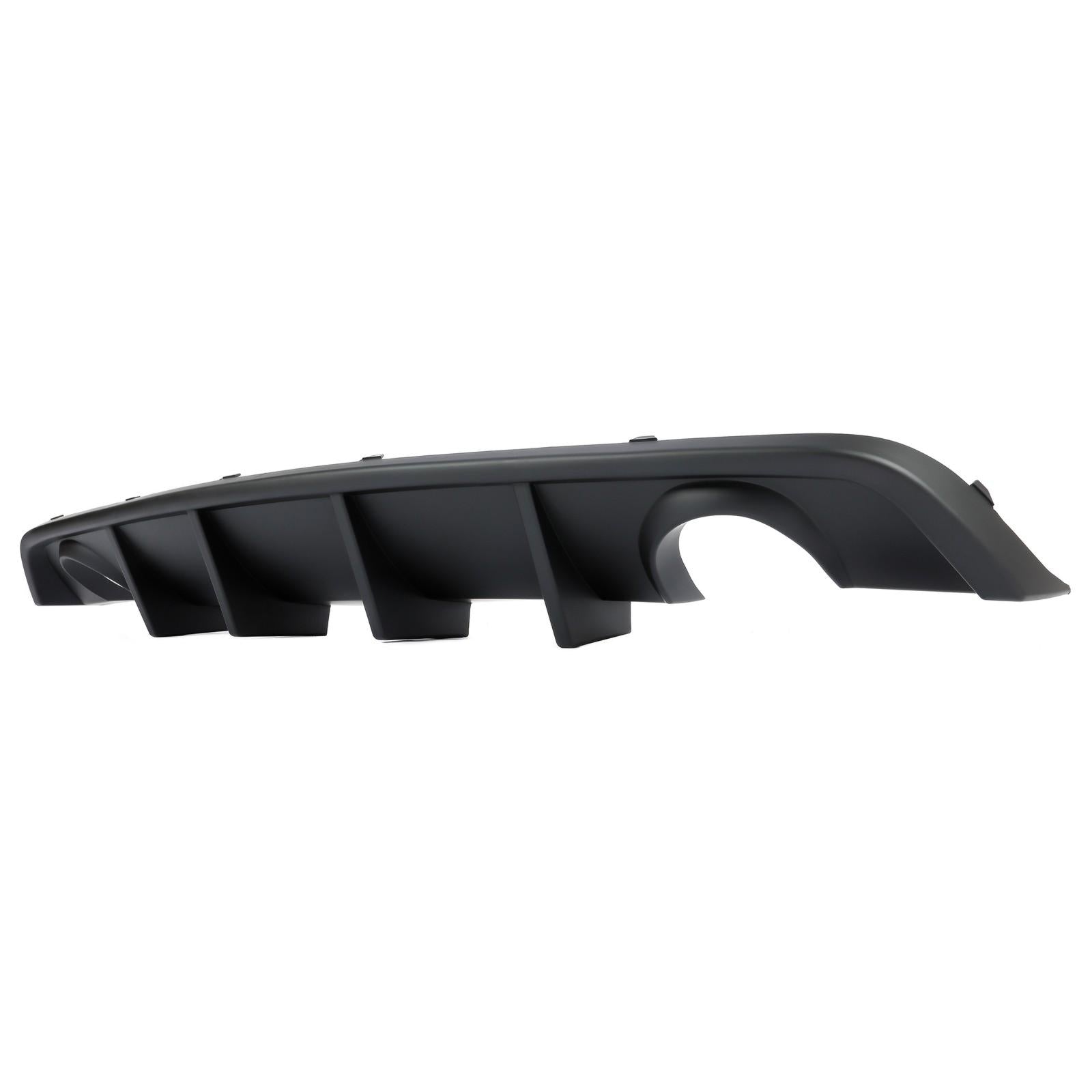 Matte Black Rear Bumper Lip Lower Diffuser For Dodge Charger SRT V2 Style 12-14