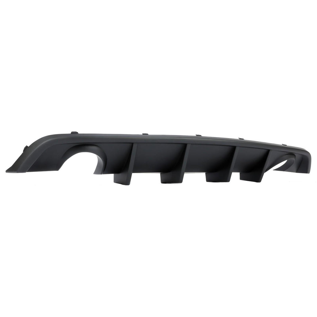 Matte Black Rear Bumper Lip Lower Diffuser For Dodge Charger SRT V2 Style 12-14