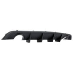 Matte Black Rear Bumper Lip Lower Diffuser For Dodge Charger SRT V2 Style 12-14