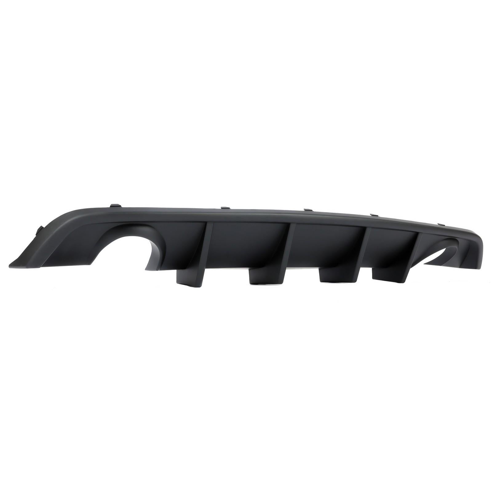 Matte Black Rear Bumper Lip Lower Diffuser For Dodge Charger SRT V2 Style 12-14