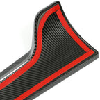 For Tesla Model 3 2017-2023 LH RH Side Skirts Rocker Panels Carbon Fiber Style