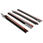 For Tesla Model 3 2017-2023 LH RH Side Skirts Rocker Panels Carbon Fiber Style