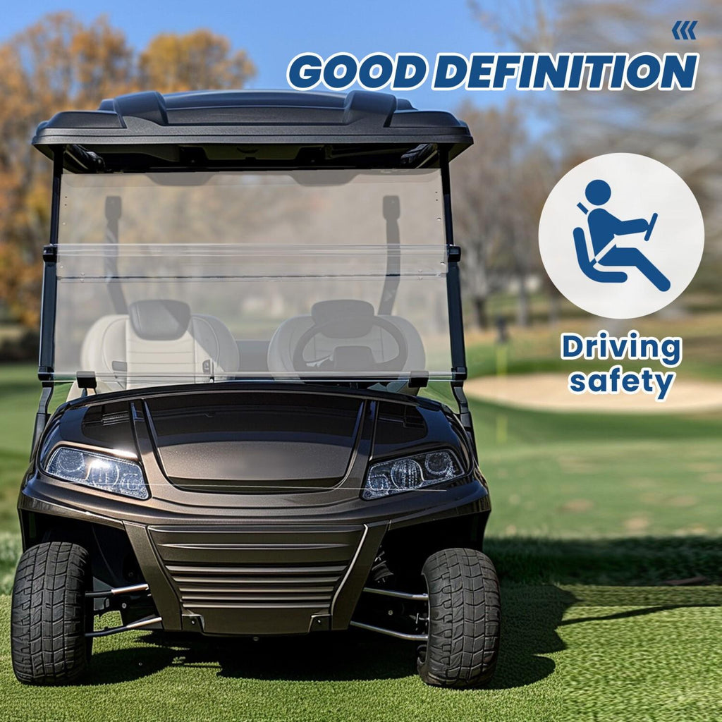 For Yamaha G29 Drive 07-16 Golf Cart Tinted Folding Down Windshield Windscreen
